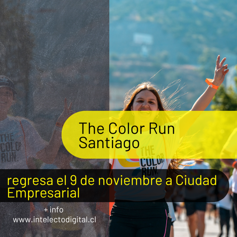THE COLOR RUN SANTIAGO: Los 5K más felices del planeta regresan el 9 de noviembre a Ciudad Empresarial
